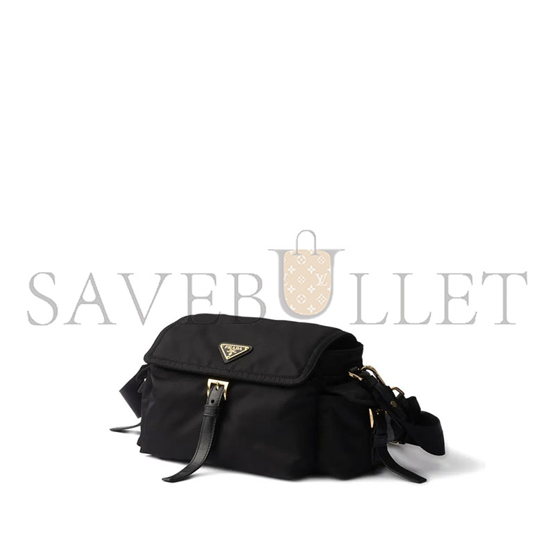 PRADA EXPLORE RE-NYLON MEDIUM SHOULDER BAG 1BD413 (23*11.5*9cm)